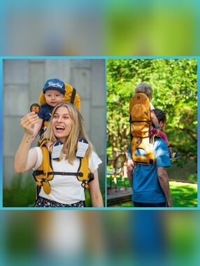 MINIMEIS G4 Baby Child Shoulder Carrier Comfortable Hands-Free